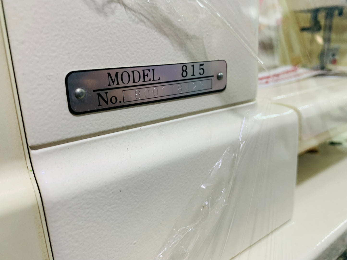 Janome 802 full genion condition complete accessories