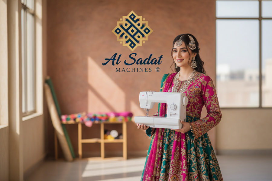 Buy high quality imported Japanese sewing machines Al Sadat machines