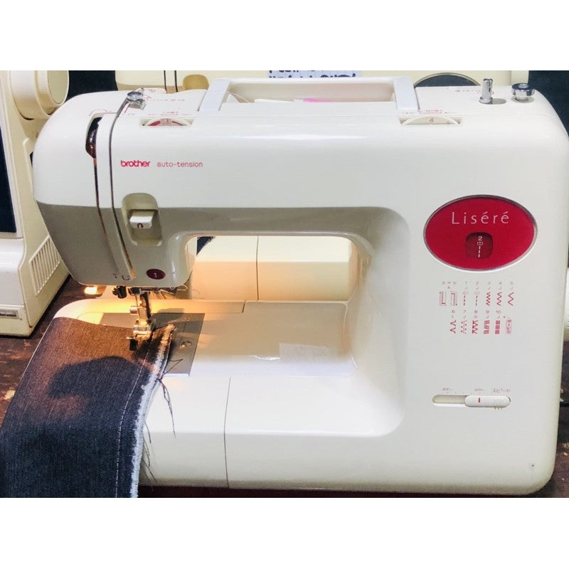 Brother lisere manual Japanese sewing machine