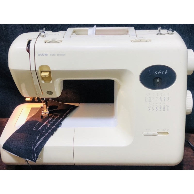 Brother lisere manual Japanese sewing machine