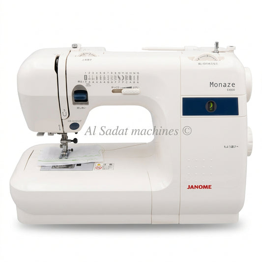 Janome monaze e4000 sewing machine