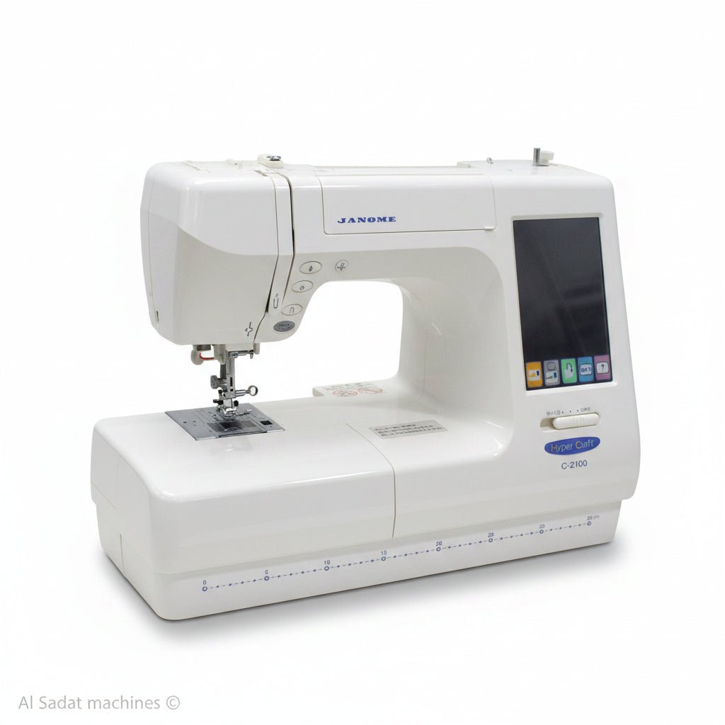 Janome hypercraft c-2100 (janome 9500)  embroidery sewing machine