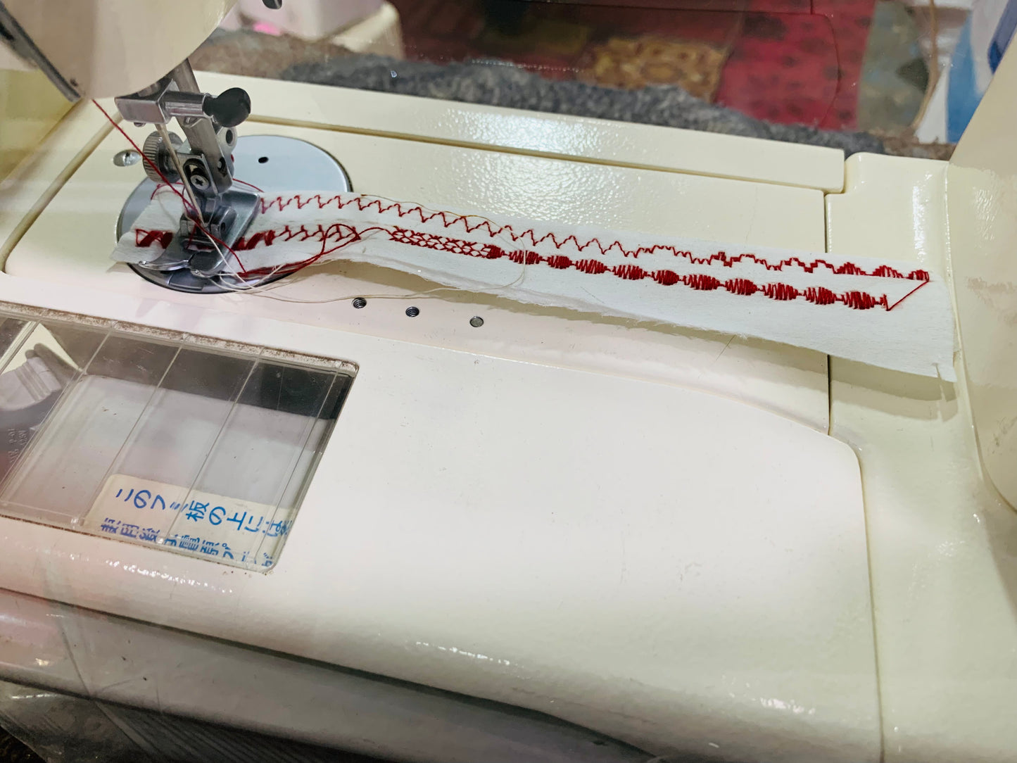 Janome 802 full genion condition complete accessories