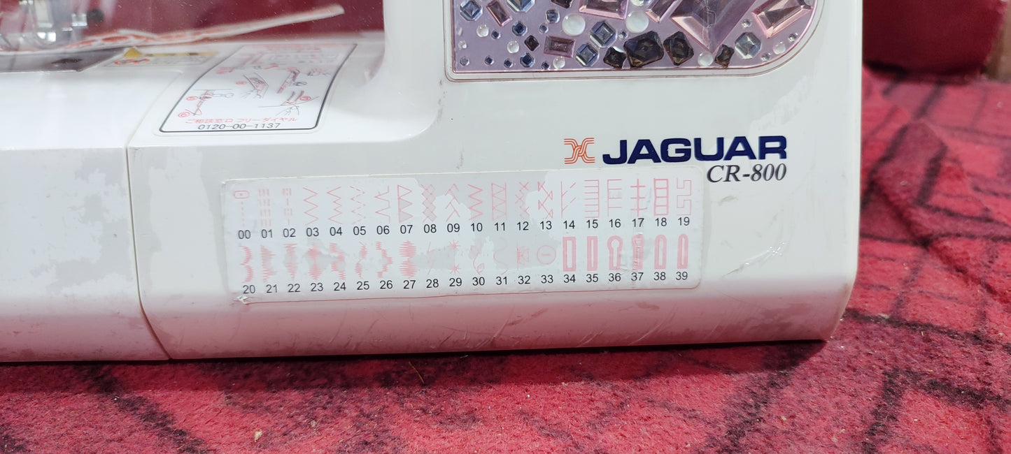 Jaguar cr 800 sewing machine
