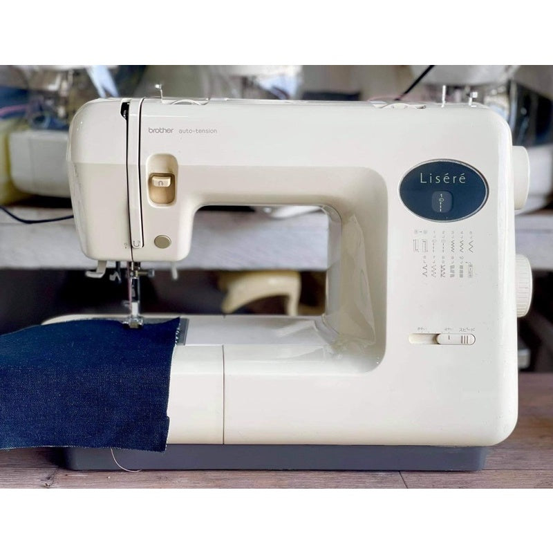 Brother lisere manual Japanese sewing machine