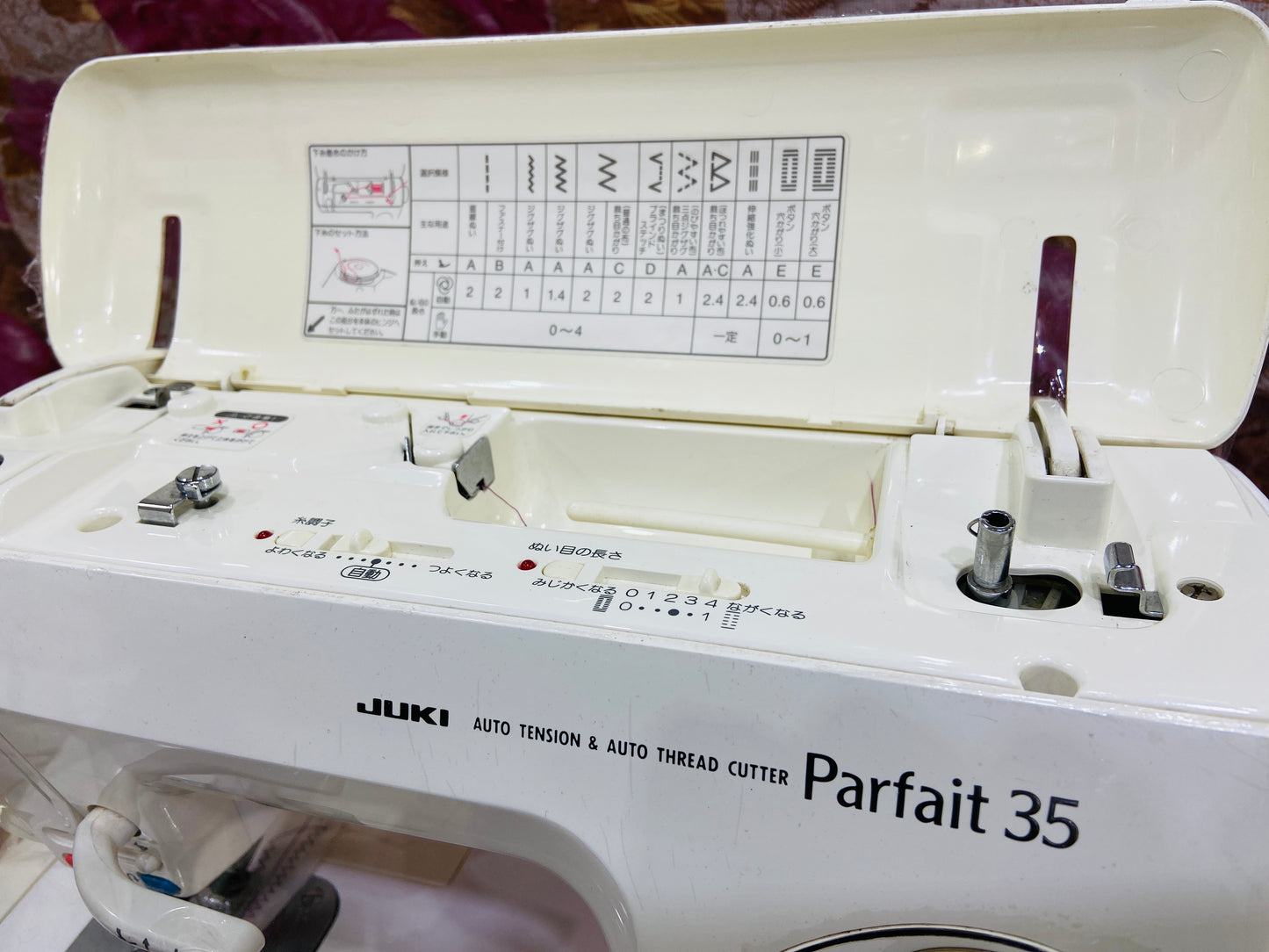 Juki parfait 35 sewing machine