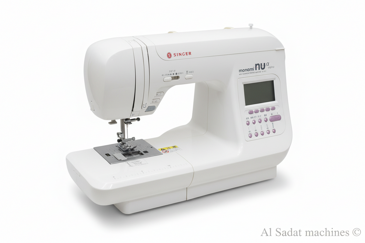 Singer monami nu,a Alpha Sc-317 sewing machine – Al Sadat machines